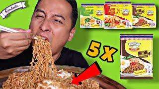 GARDENIA ADA MEE SEGERA?INGAT ROTI JAIJAT TELAN 5 BUNGKUS MI GORENG DARI GARDENIA-MUKBANG