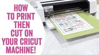 Everything you need to know about Cricut Print then Cut Planner Stickers Tags and More