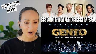 SB19 GENTO Rehearsal Video with the SKOUTS REACTION