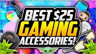 Top 10 BEST Gaming Setup Accessories UNDER $25  Best BUDGET Gaming Equipment For YOUTUBERS