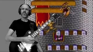 The Dark Tower Battletoads in Battlemaniacs Stage 6 COVER GAME GUITAR