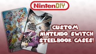 NintenDIY Episode 5 - Custom Nintendo Switch Steelbook TUTORIAL