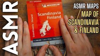 Map of Scandinavia & Finland ASMR Maps