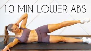 10 MIN LOWER ABS WORKOUT No Repeat No Equipment