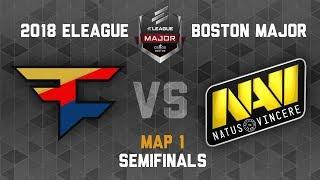 FaZe vs NaVi - Semifinals Map 1 de_inferno BO3 - CSGO ELEAGUE Major Boston 2018