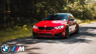 THIS WILL MAKE YOU WANT AN F80 BMW M3  Bryans Ferrari Red M3