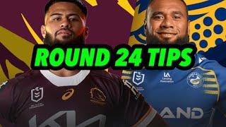 NRL ROUND 24 TIPS