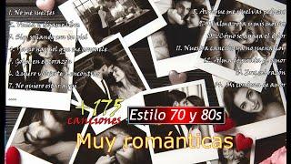 Canciones de amor  años 70 80 y 90  Música 2024  La música más románticas