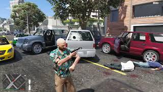 GTA 5 - Max Payne Epic Cartel Shootout