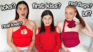 FIRST KISS BOYS & SECRET CRUSHES Q&A ️  Family Fizz