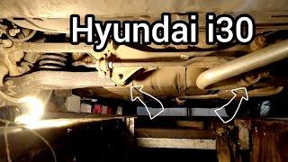 Hyundai i30 замена сайлентблоков задней подвески