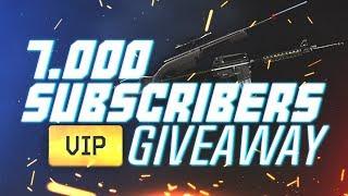 Warface - 7K Subscriber Giveaway  Mega Vip + R16A4  Sae Scout