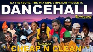 Dancehall Mix 2024  New Dancehall Songs 2024  CHEAP N CLEAN  Masicka IntenceSkeng  DJ Treasure