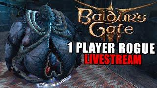  Baldurs Gate 3 - 1 Player Solo Rogue Act 2 Again