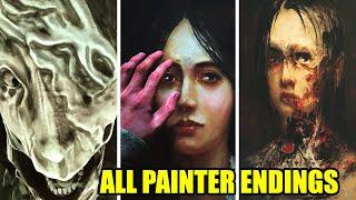 Layers of Fear 2023 - All Painter Endings Family Ending  Art Ending & Loop Ending