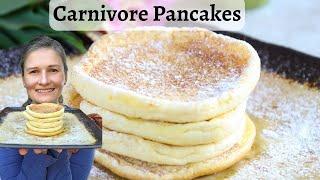 Carnivore Pancakes - zero carb  high protein  dairy free