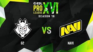 G2 vs NaVi  Map 2 Inferno  ESL Pro League Season 16 - Quarter-final