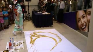 Japanese Calligrapher Ms. Chosho Yabe