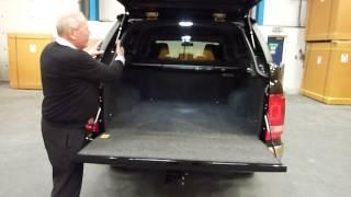 Volkswagen Amarok Accessories Hardtop Rear Bed Liner from Pegasus 4x4