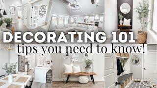 DECORATING YOUR HOME 101  HOME DECORATING TIPS YOU NEED TO KNOW  DECORATING HOME HACKS 2022