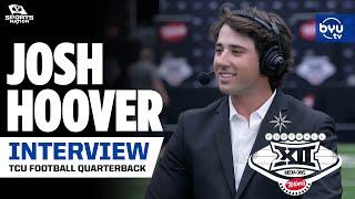 Josh Hoover talks improvements from last season at Big 12 Media Days  BYUtv