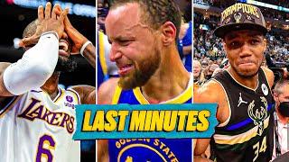 NBA Emotional Last Minutes of the Finals MOMENTS