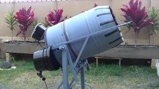 How to build a 55 gal concrete mixer.