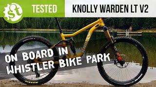 Knolly Warden LT v2 On Board First Ride Review