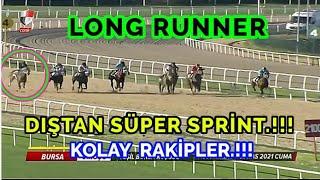 LONG RUNNER SPRİNTE BAK.  YEŞİL BURSA KOŞUSU AÇIK-23+İ 12112021 BURSA