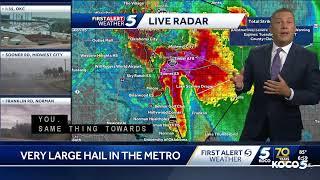 Tracking severe storms in Oklahoma