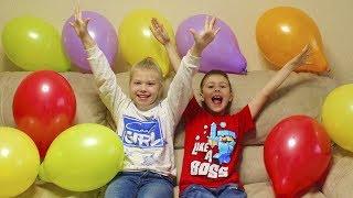 balloon challenge ЧЕЛЛЕНДЖ ЛОПНИ ШАРИК - видео для детей #FastSergey