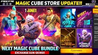 1 JUNE MAGIC CUBE BUNDLE  NEXT MAGIC CUBE BUNDLE FREEFIRE  OB40 UPDATE MAGIC CUBE BUNDLE FREEFIRE