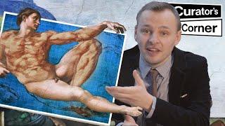 Michelangelo’s Blueprints for the Sistine Chapel Ceiling and also a wall  Curator’s Corner S9 Ep4