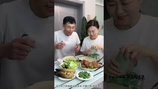 Funny Husband and Wife Yummy Food Eating Challenge  Ep 62