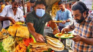 ஆவி பறக்க பறக்க விற்றுத் தீரும் Chicken Dosa Mysore Masala Dosa Garlic Dosa  Chennai