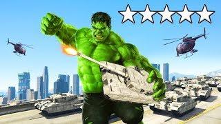 Playing GTA 5 As THE HULK Rampage