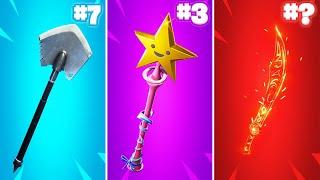 50 Most TRYHARD Pickaxes In Fortnite