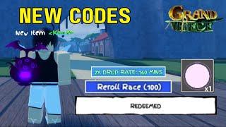 *NEW CODES* ALL WORKING CODES FOR GRAND PIECE ONLINE JULY 2024  CODES GEMS