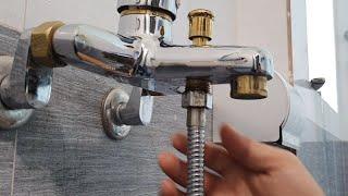 A 50 year old plumber taught me the trick. How to fix a beautiful and better shower than buying new