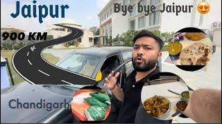 Bye bye Jaipur 🫣  Jaipur to Chandigarh vlog  finally sadhi krke ghar Waps jane lage ️