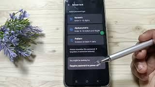 How To Set Screen Lock in realme C63