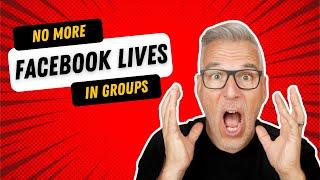  NO MORE Facebook Lives in Groups using Ecamm Restream or StreamYard