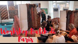 Bangga Bule-Bule Ikut Workshop Buat Batik di Paris