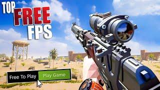 Top 10 FREE FPS Games 2024 NEW