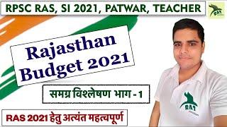 Rajasthan Budget 2021-22 Analysis Part 1राजस्थान बजट 2021-22 विश्लेषण