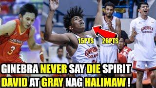 GINEBRA NEVER SAY DIE SPIRIT  JAYSON DAVID AT JEREMIAH GRAY HALIMAW 