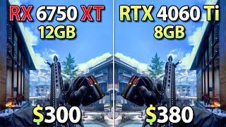 Which is the better buy? RX 6750 XT or RTX 4060 Ti?