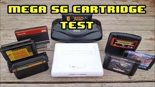 SEGA Analogue Mega Sg cartridge test Everdrive Game Genie Multicart Virtua Racing and more