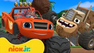 Blaze & Gasquatchs Muddy Robot Adventure  Blaze and the Monster Machines Scene  Nick Jr.