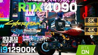 NVIDIA RTX 4090 + i9 12900K – 8K- und 4K-Gaming-Test